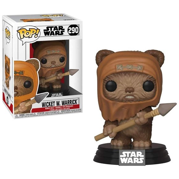 Funko Pop! Bobble-Head - Star Wars - Wicket W. Warrick #290 - Picture 3 of 3
